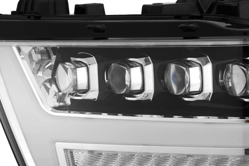 AlphaRex  880517 fits Ram 19-20 1500HD NOVA LED Proj Headlights Plank Style Chro