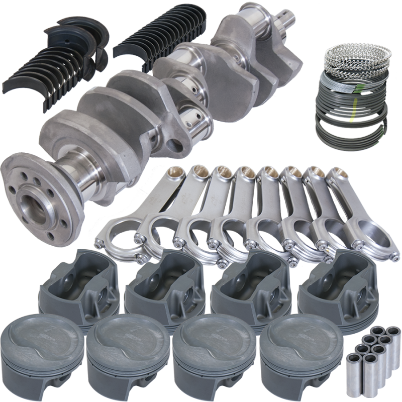 Eagle 12500030 fits Chevy 400 3.750in Crank 5.700in H-Beam -20cc 4.155in Pistons Rotating Assembly