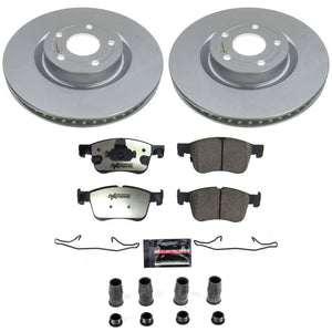 Power Stop 21-26 Ford Bronco Sport Front Z36 Coated Truck & Tow Brake Kit