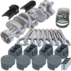 Eagle B12107030 fits Chevy 350 1Pc 3.750in Crank 5.700in H-Beam -16cc Inv Dome 4.030in Pistons Balanced Assembly