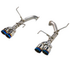 Remark RO-TTVB-D fits Subaru WRX 3.5in Axleback Exhaust Burnt Double Wall Tip