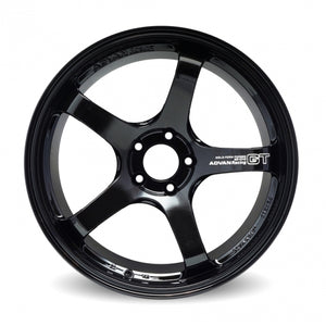 Advan YAQB8L24ETB GT Beyond 18x10.5 +24 5x114.3 Racing Titanium Black Wheel