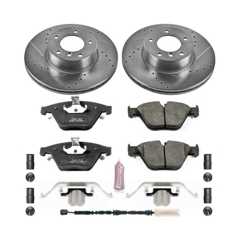 PowerStop K7026 fits BMW 13-15 X1 Front Z23 Evolution Sport Brake Kit