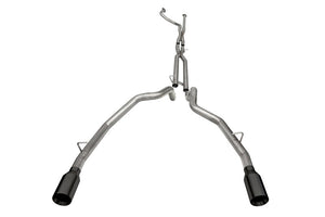 CORSA Performance 21190BPC Corsa 2021-2024 fits Dodge Ram TRX Crew Cab Baja Catback Exhaust Dual Rear Black Tip