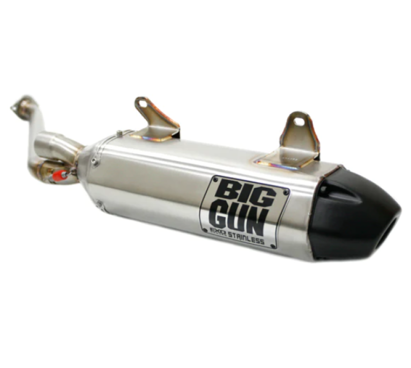 Big 14-4652 Gun 06-12 fits Kawasaki BRUTE FORCE 650 IRS EXO Stainless Slip On Exhaust