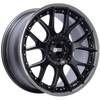 BBS CH654BPPO CH-RII 20x9.5 5x112 ET25 Satin Black Center Platinum Lip SS Rim Prot Wheel -82mm PFS/Clip Req