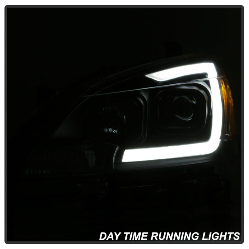 xTune 9042966 13-15 fits Nissan Sentra DRL LED Light Bar Halogen Projector Head