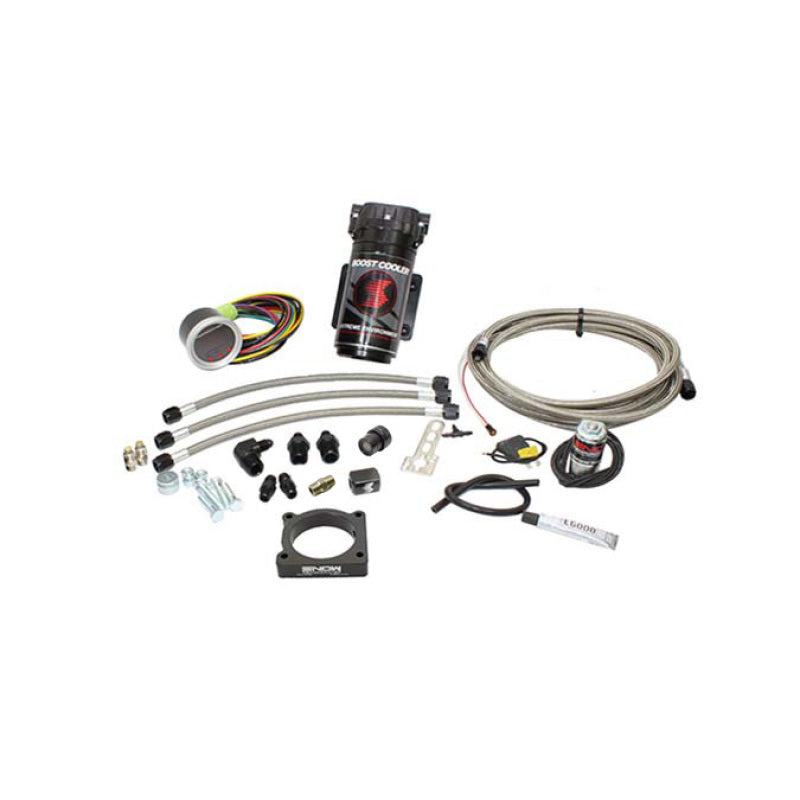 Snow Performance SNO-2133-BRD-T F-150 Stg 2 Boost Cooler Water Inj. Kit (SS Brd Line/4AN Fittings) w/o Tank