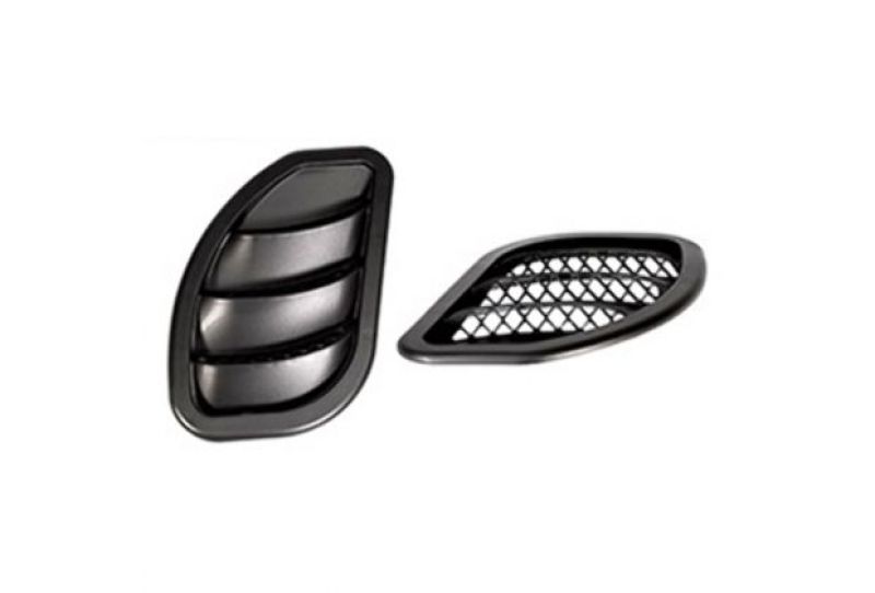 Daystar KJ71048BK 2018 fits Jeep 07-20 Wrangler JK Hood Side Vent Kit Right and Left Black Pair