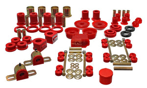 Energy Suspension 3.18130R 93-02 fits Chevrolet Camaro Red Hyper-flex Master Bushing Set
