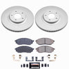 Power Stop 11-14 Nissan Murano Front Z23 Coated Brake Kit