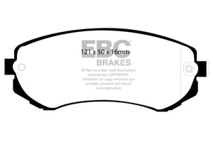 EBC UD422 89-96 fits Nissan 240SX 2.4 (4 Lug) Ultimax2 Front Brake Pads