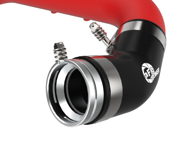 AFE 46-20488-R unner Red 2-3/4in Aluminum Charge Pipe 2021 fits Toyota Supra GR