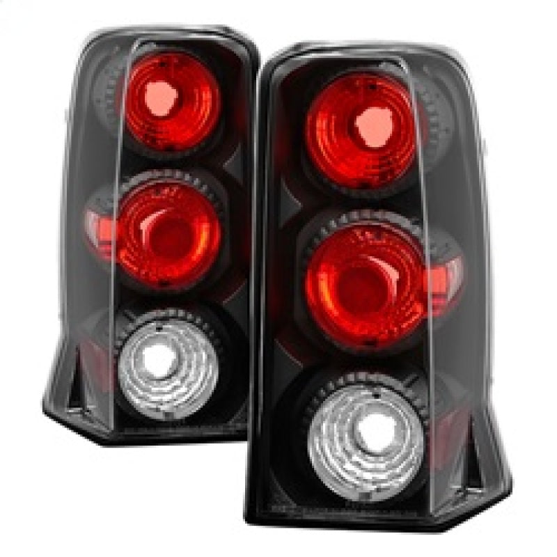 SPYDER 5001597 fits Cadillac Escalade SUV (Not EXT)Euro Style Tail Lights Black