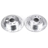 PowerStop fits Acura 01-03 CL Rear Evolution Drilled & Slotted Rotors - Pair