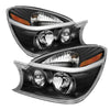 9023774 Xtune fits Buick 04-05 RendezvoUS Crystal Headlights Black HD-JH-BRE04