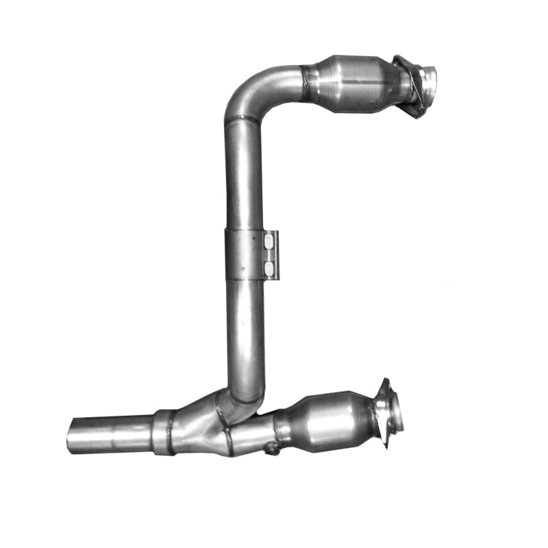BBK  40500 fits Jeep 07-11 3.8 V6 Long Tube Exhaust Headers And Y Pipe And Conve