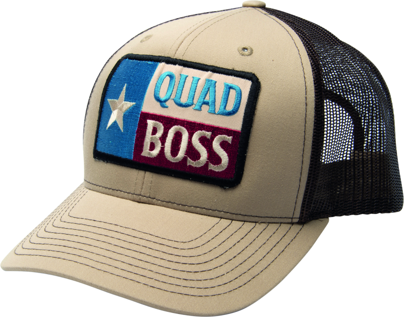 QuadBoss 155329 Tx Hat Kaki Snap