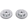 PowerStop fits Nissan 08-13 Rogue Front Evolution Drilled & Slotted Rotors -