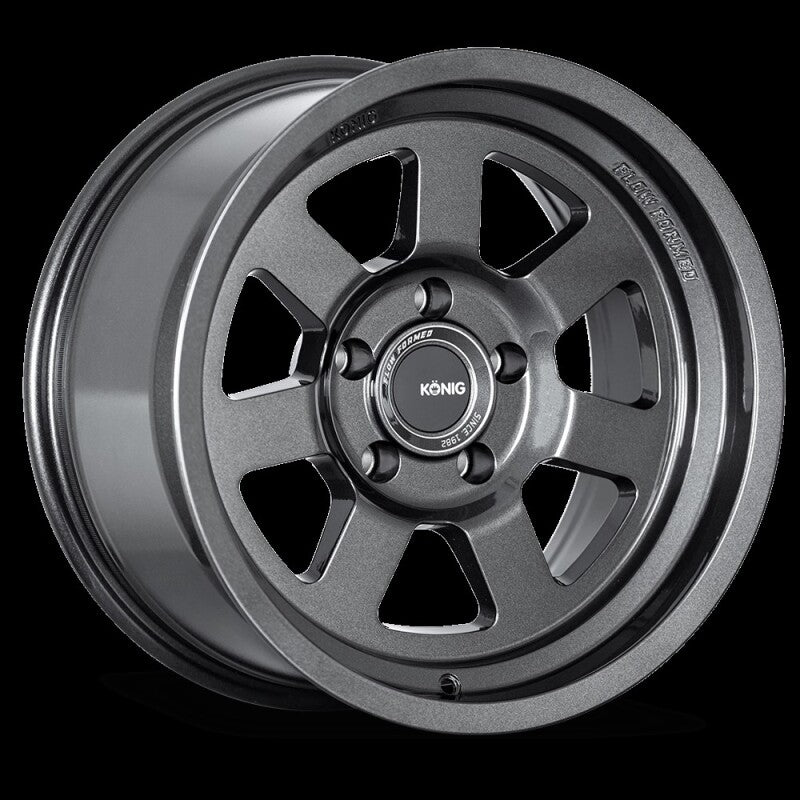 Konig H2876139N66 HT2 17X8.5 6X139.7 ET-6 Gloss Anthracite