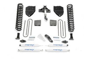 Fabtech K2255 17-21 fits Ford F250/F350 4WD Gas 6in Basic Sys w/Perf Shks