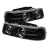 Spyder 5009593 fits Chevy 99-02 Silverado 1500/2500 Projector Headlights LED Ha