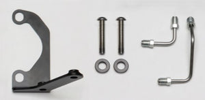 Wilwood 220-15047 Tandem Master Cylinder to Prop Valve Bracket R/H & Line Kit