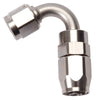 Russell 613401 Performance -6 AN Endura 120 Degree Full Flow Swivel Hose End (With 9/16in Radius)