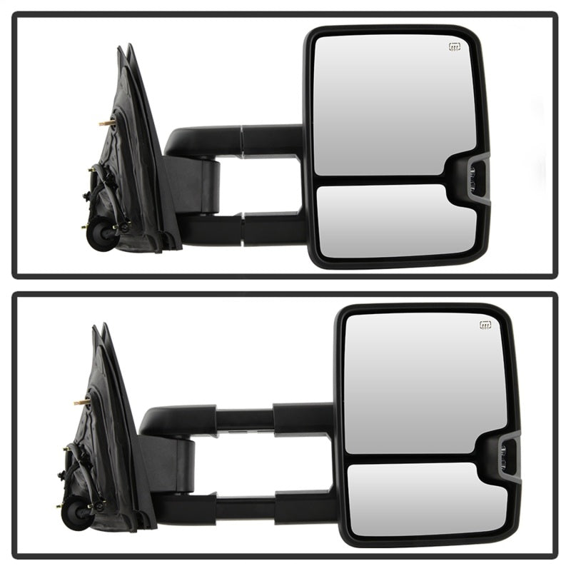 xTune 9936739 fits Chevy Silverado 14-16 Heated Smoke LED Signal Telescoping Mi
