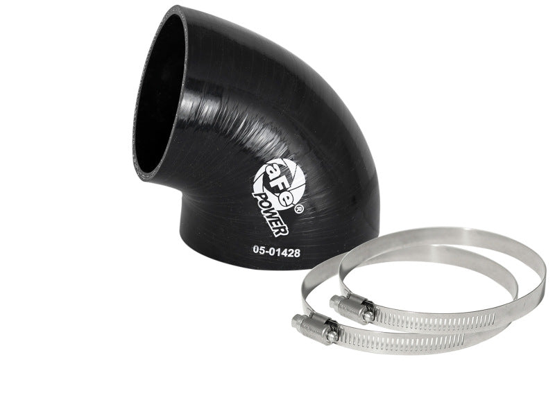 AFE 59-00088  FORCE CAI Univ. Silicone (3.5in to 3in ID / 75 Deg.) Elbow Reduci