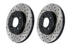 Stoptech 127.35121 Centric Slotted & Drilled OE Design Brake Rotor