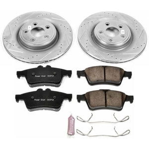 PowerStop K6279 fits Jaguar 10-15 XF Rear Z23 Evolution Sport Brake Kit