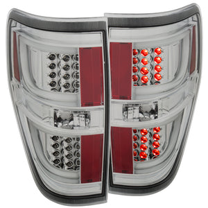 ANZO 311259 2009-2013 fits Ford F-150 LED Taillights Chrome