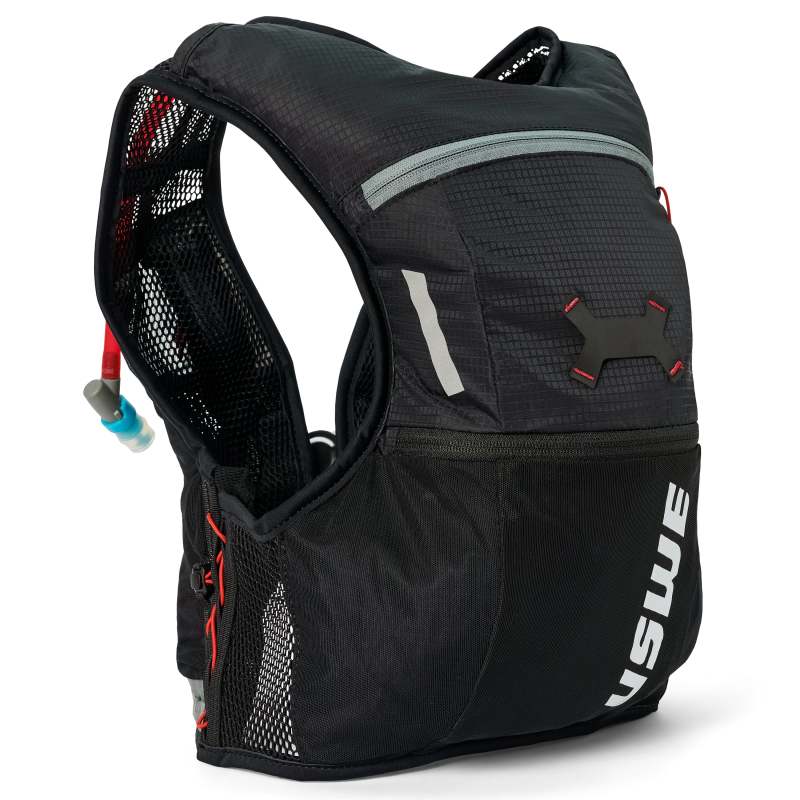 USWE 2085501L Rush Bike Hydration Vest 8L Carbon Black - Large