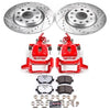 PowerStop KC2261 26 fits Audi A3 Rear Z26 Street Warrior Brake Kit w/Calipers