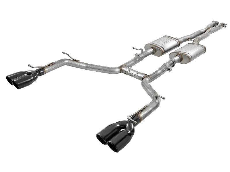 AFE 49-32067-B orce-Xp 2-1/2in 304 SS Cat-Back Exhaust 15-21 fits Dodge Challen