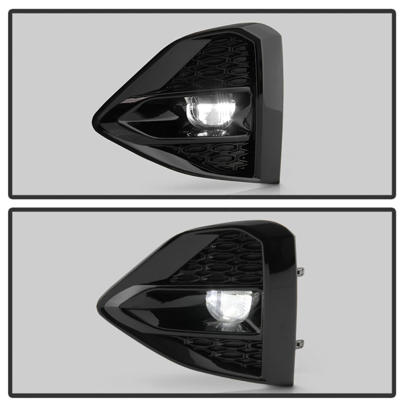 Spyder 5087096 fits Nissan 09-21 Maxima OEM Full LED Fog Lights w/Switch Clear