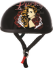 Bikers Choice 649519 Skid Lids Lucky Lady Original Helmet - Small