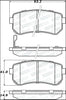 StopTech 10-13 Kia Forte Koup Street Performance Front Brake Pads