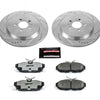 PowerStop K6402-26 13-14 fits Ford Mustang Rear Z26 Street Warrior Brake Kit