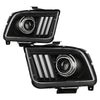 Spyder 5088192 fits Ford 05-08 Mustang V2 High-Power LED Headlights - Black PRO