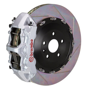 Brembo 1N2.9534A3 Brembo 15-19 Macan Turbo Front GT BBK 6 Piston Cast 405x34 2pc Rotor Slotted Type1-Silver
