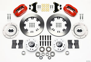 Wilwood 140-11812-R fits Forged Dynalite Front Kit 12.19in Red 49-54 fits Chevy