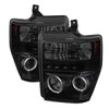 Spyder 5078490 fits Ford 08-10 F250/350 Projector Headlights LED Halo LED Blk S