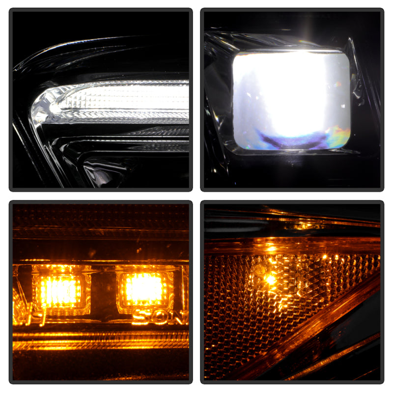 Spyder 5088383 fits Toyota 16-20 Tacoma LED Model Only High-Power LED Headlight
