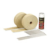 DEI  10111 Exhaust Wrap Kit - Tan Wrap and White HT