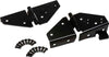 Kentrol 50403 fits Jeep 76-95 CJ/Wrangler YJ Windshield Hinge Pair - Powdercoat Black