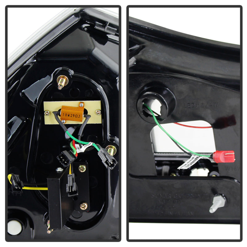 Spyder 5080837 fits Lexus 04-09 RX330/RX350 LED Tail Lights Black ALT-YD-LRX04-
