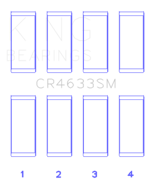 KING KINGCR4633SM0.3 fits CR4633SM0.3 fits Mini 07-12 Cooper N14B16C (Size +.3m