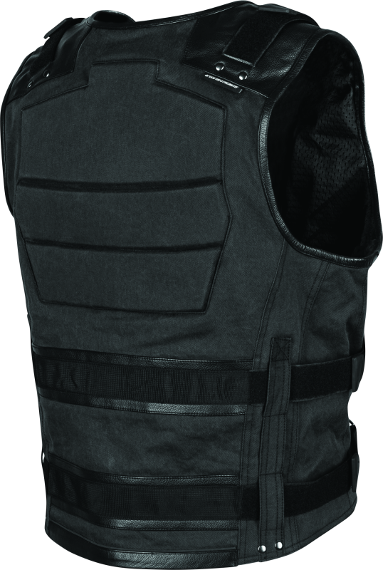Speed and Strength 880131 True Grit Armored Vest Black - Small